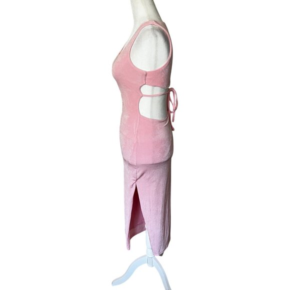 superdown Marissa Midi Dress in Baby Pink XSmall New Womens Long - Picture 6 of 11